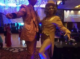 Magician & Assistant Living Statues Magician & Assistant Living Statues
