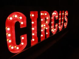 Circus Light Up Decoration Circus Light Up Decoration