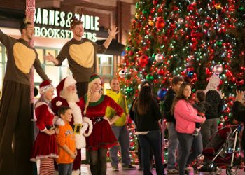 Christmas Stilt Walkers Cincinnati