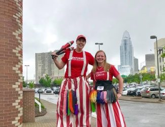 balloon artist stilt walker cincinnati