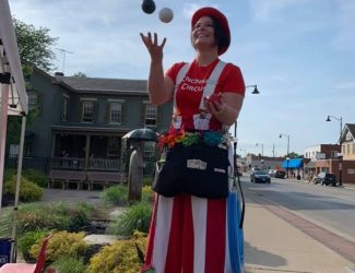 juggling stilt walker cincinnati