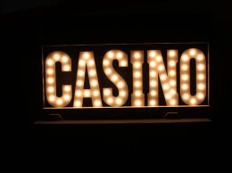 Light Up Casino Sign Light Up Casino Sign