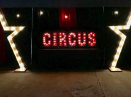 Circus Sign & Star Arches Circus Sign & Star Arches