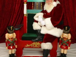 Santa Chair & Nutcrackers Santa Chair & Nutcrackers