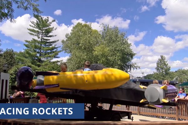 Racing Rockets Mechanical Ride