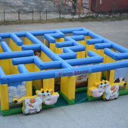 Inflatable Farm Maze Inflatable Farm Maze