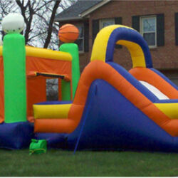 Sports Combo Slide and Bounce House Sports Combo Slide and Bounce House