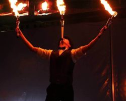 Cincinnati Juggler Juggling