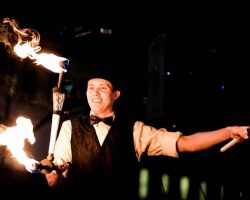 Cincinnati Juggler Juggling