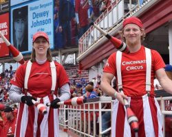 Cincinnati Juggler Juggling