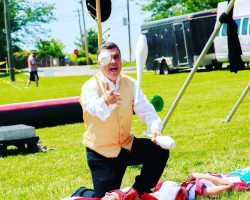 Cincinnati Juggler Juggling