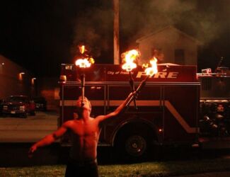 fire performer cincinnati