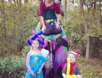 balloon artist stilt walker cincinnati